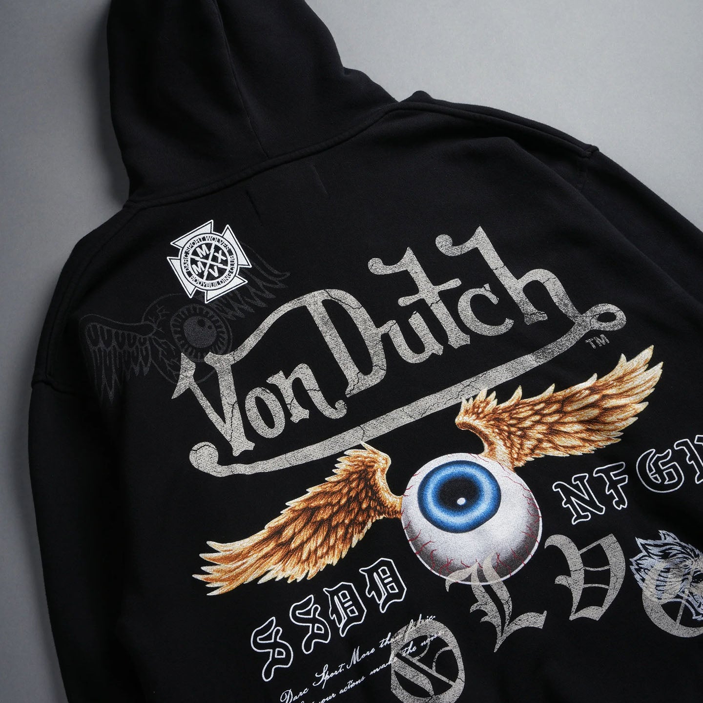 DSVD Wolf NFGU "Pierce" Black Hoodie