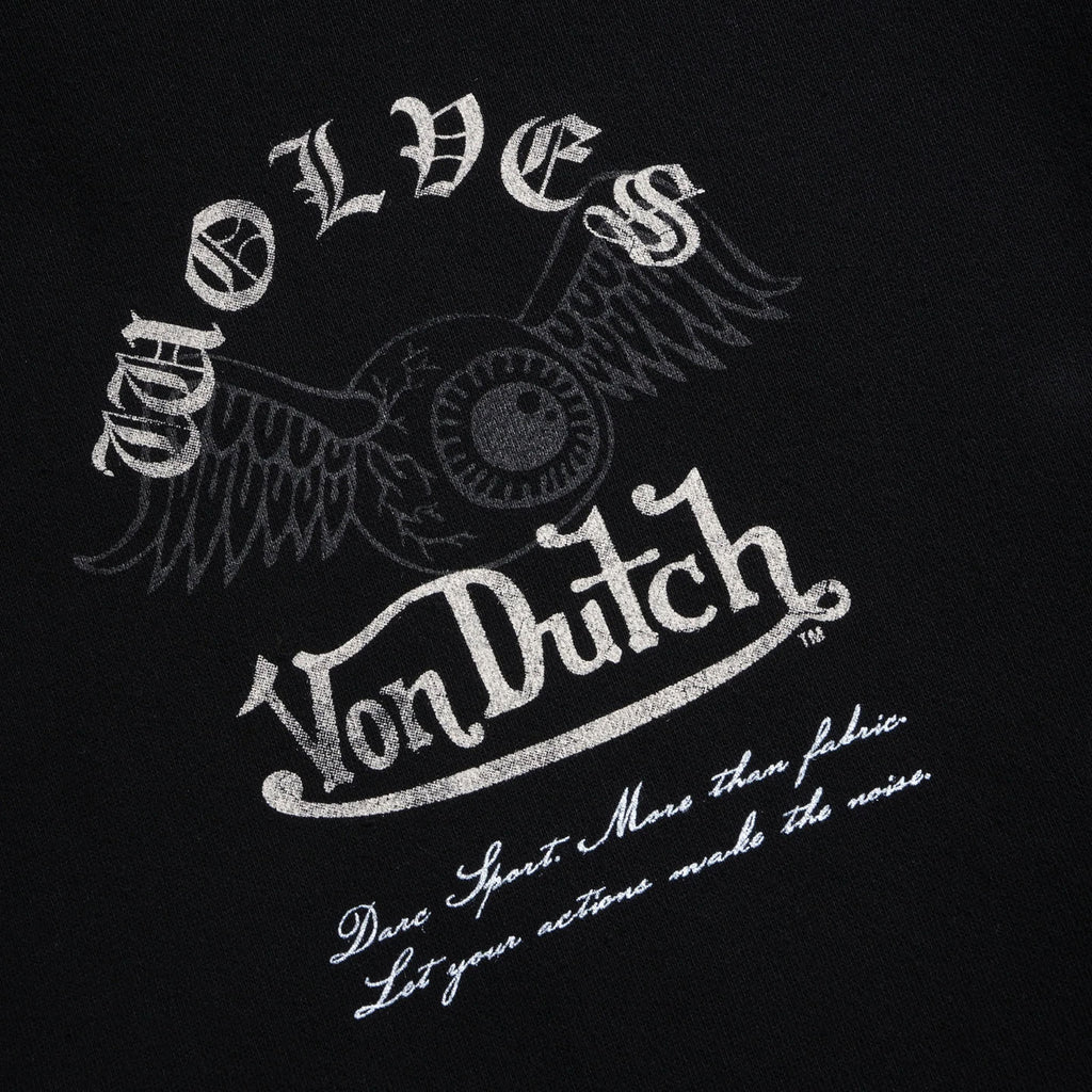 DSVD Wolf NFGU "Pierce" Black Hoodie
