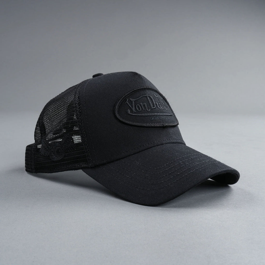 DSVD Wolf Black Trucker Hat