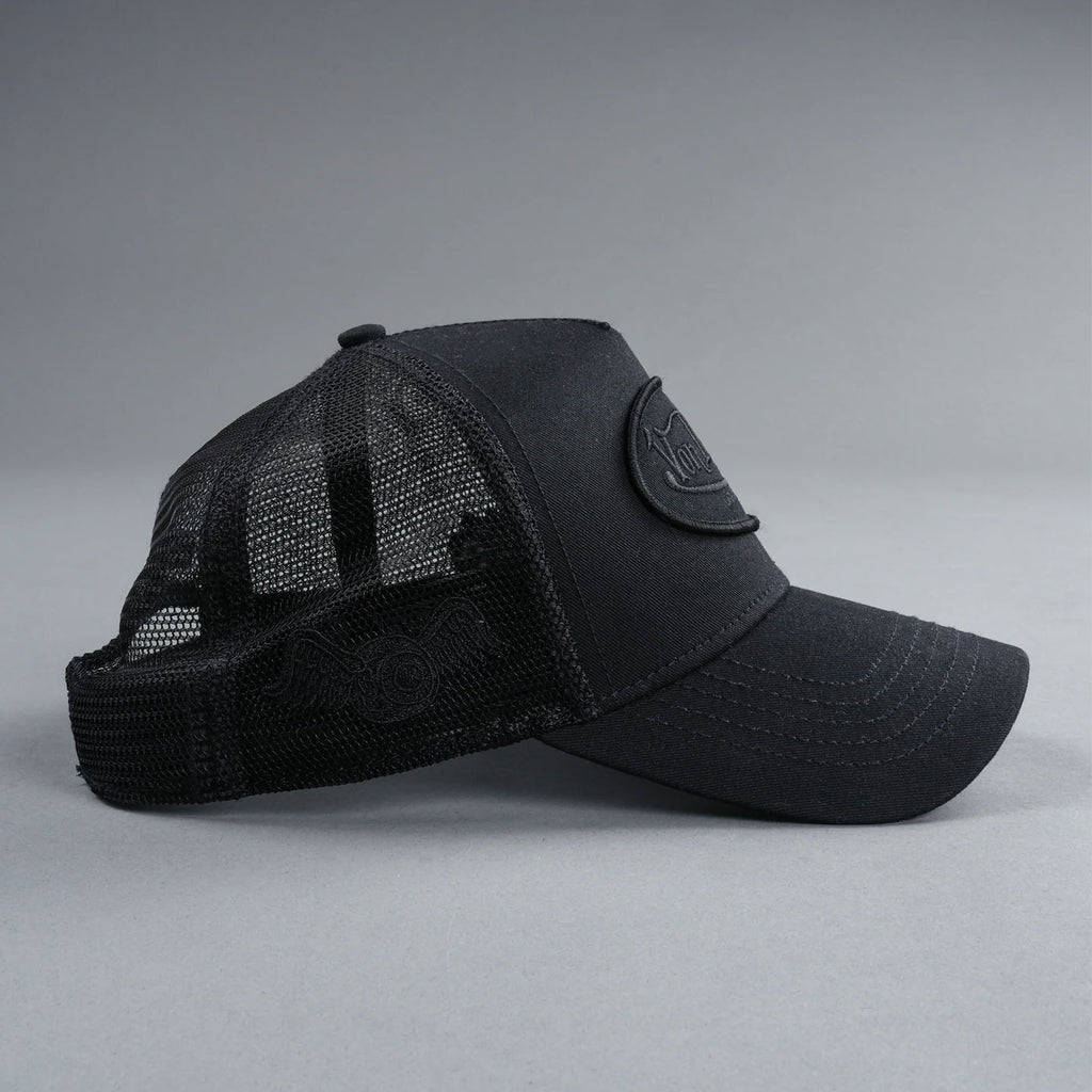 DSVD Wolf Black Trucker Hat
