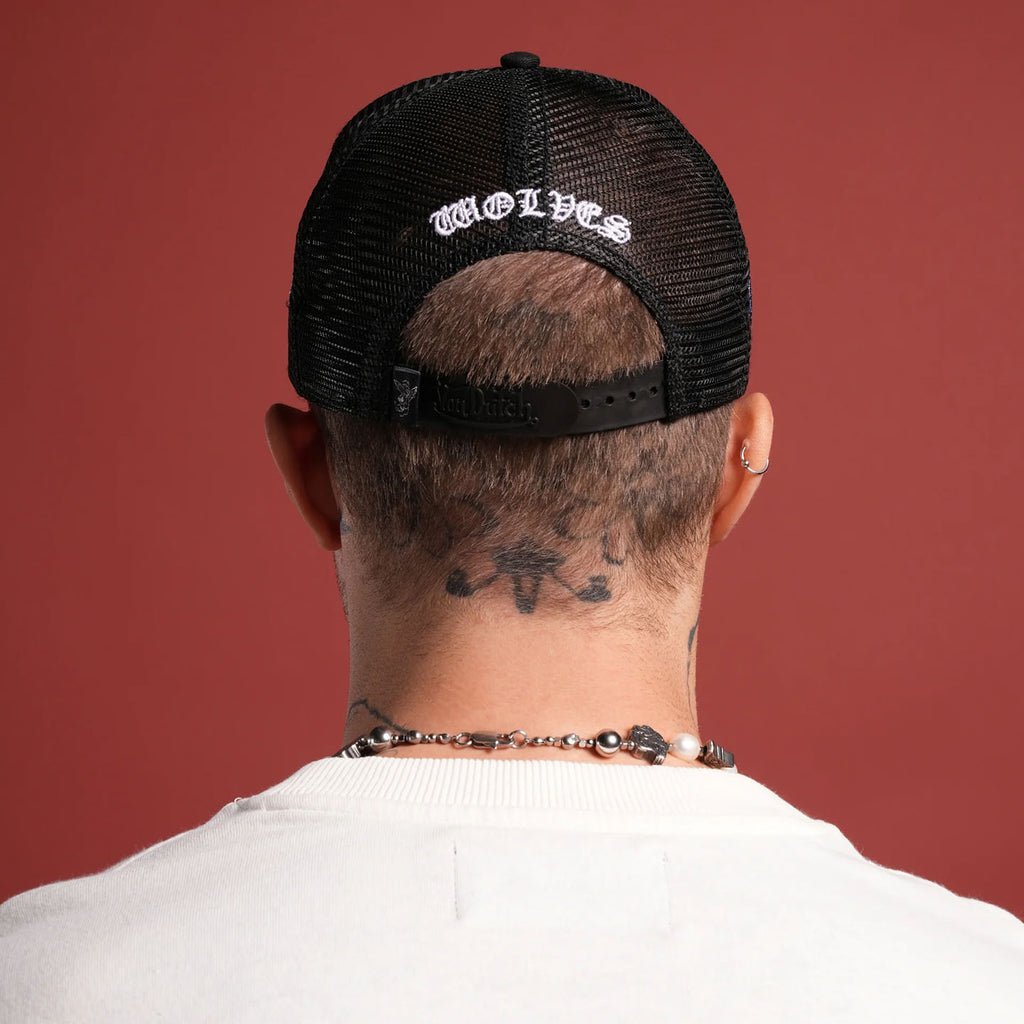 DSVD Wolf  Black Camo Trucker Hat