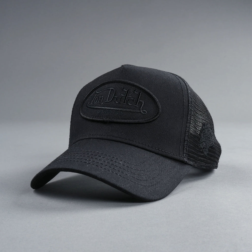 DSVD Wolf Black Trucker Hat