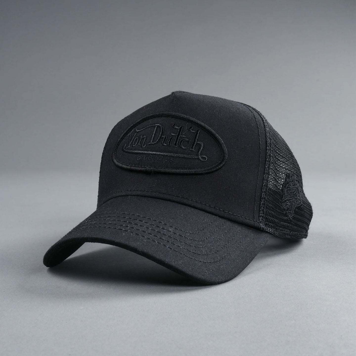 DSVD Wolf Black Trucker Hat