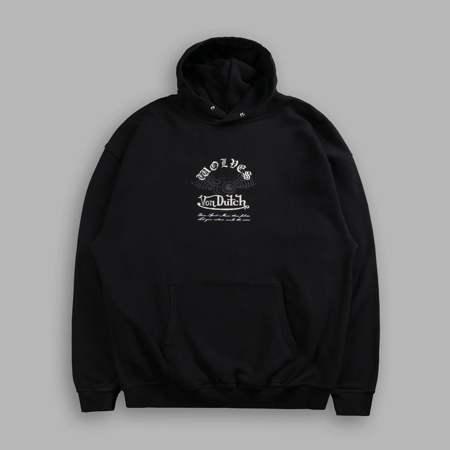 DSVD Wolf NFGU "Pierce" Black Hoodie