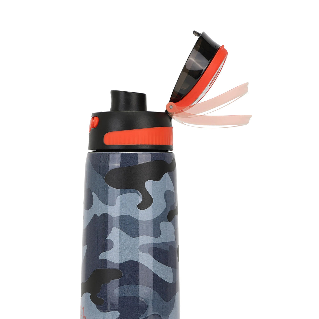 Insulated Water Bottle 26 Oz Grey Camo