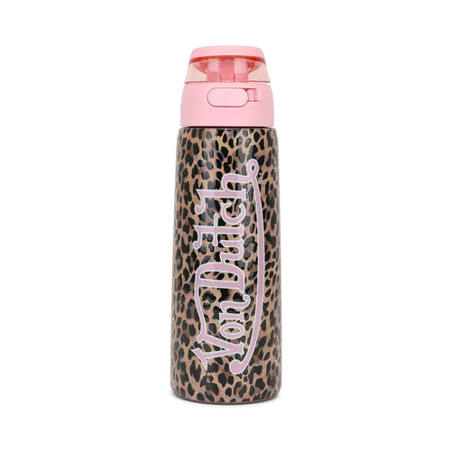 Insulated Water Bottle 26 Oz Leopard