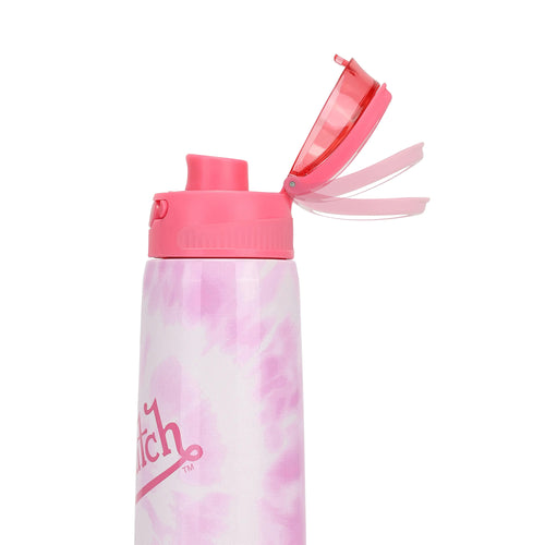 Insulated Water Bottle 26 Oz Pink Tie Dye