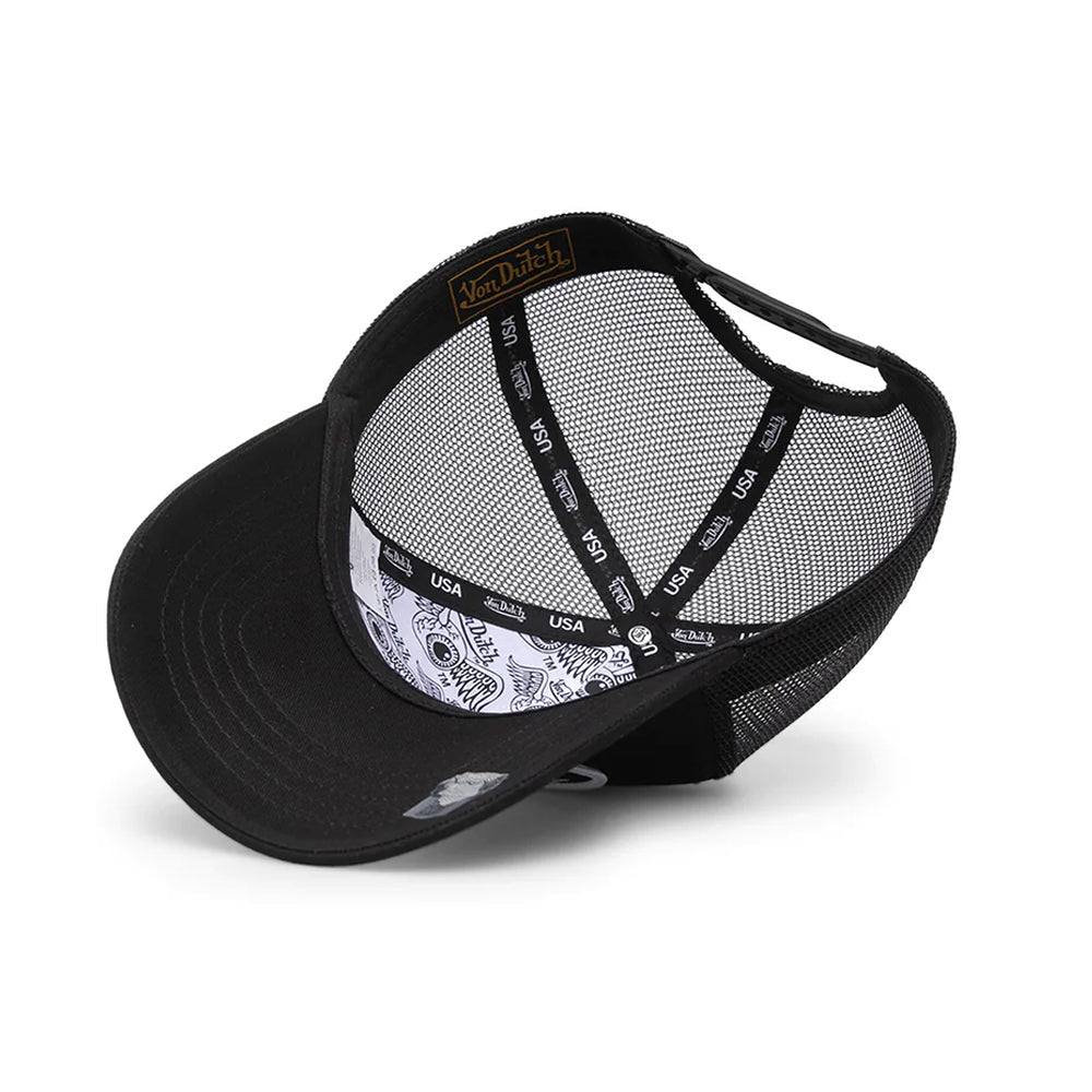 Classic Black & White Trucker 51 Hat