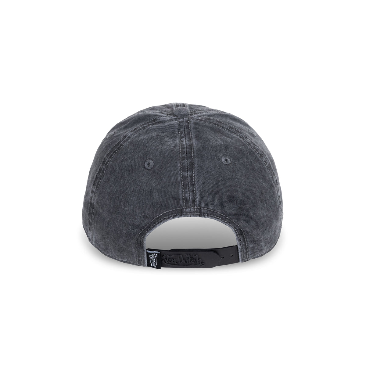 Distressed Dad Cap Washed Black Pink