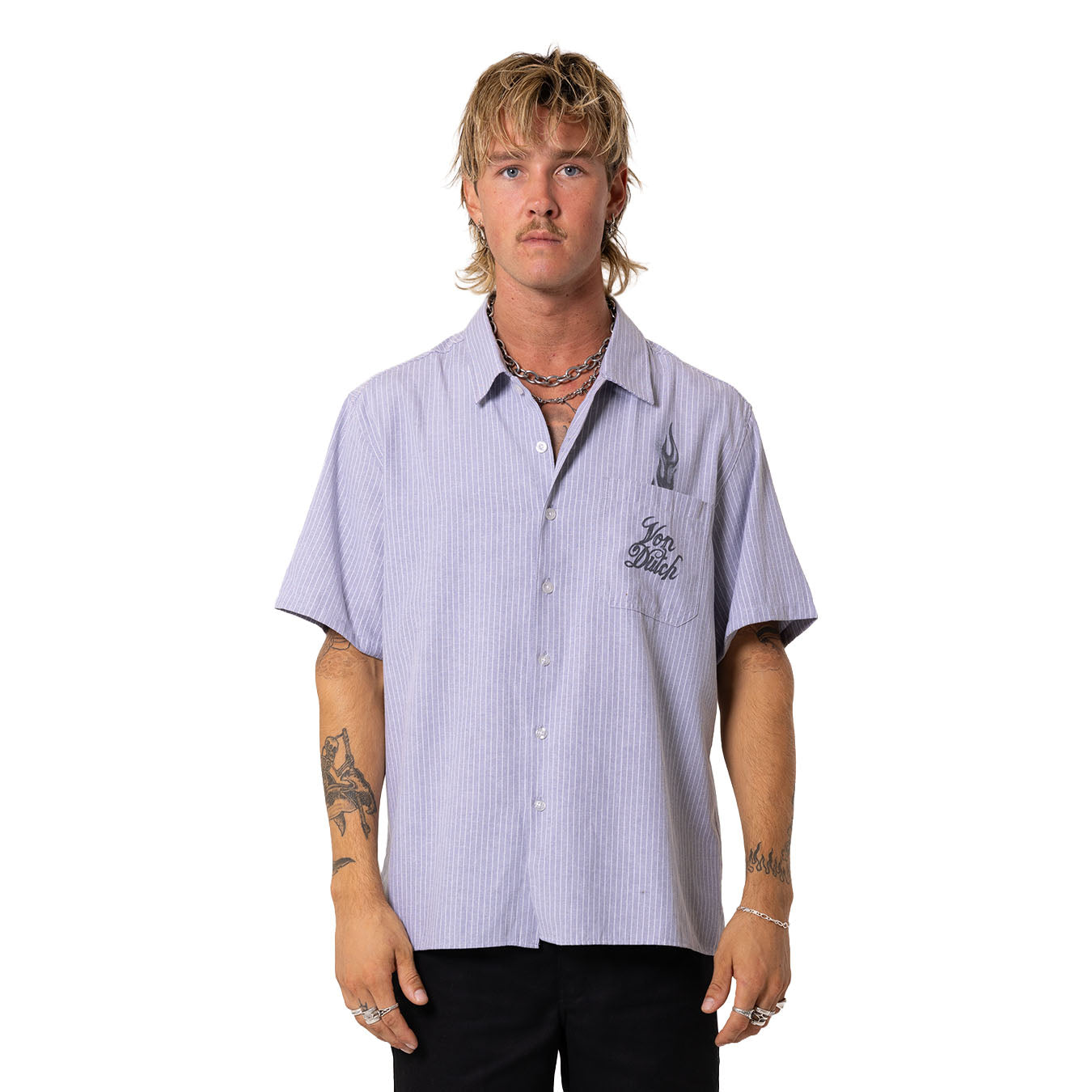 Flying Eye Striped Shirt