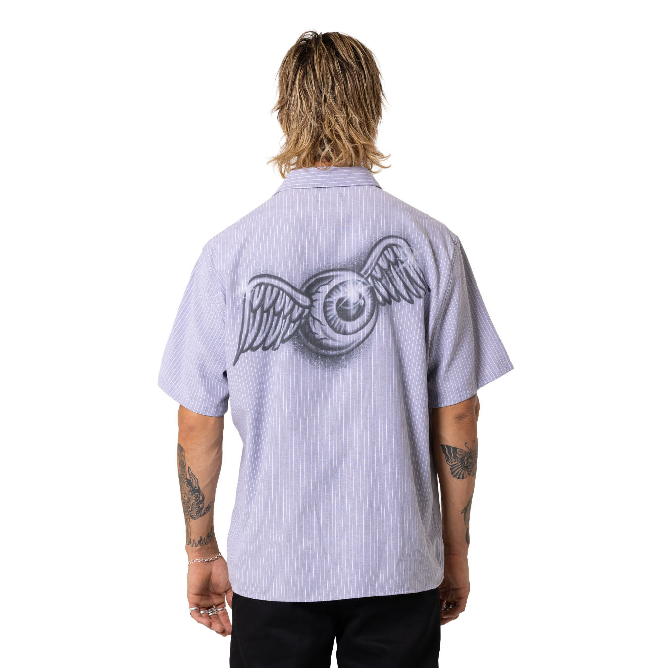 Flying Eye Striped Shirt