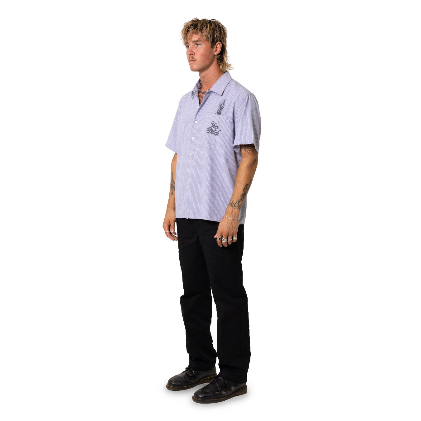 Flying Eye Striped Shirt