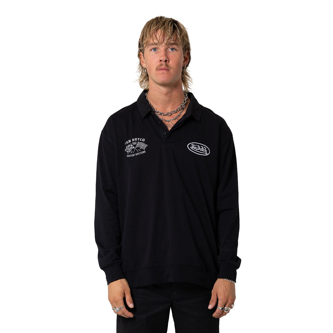 Kustom Kulture Polo Crewneck