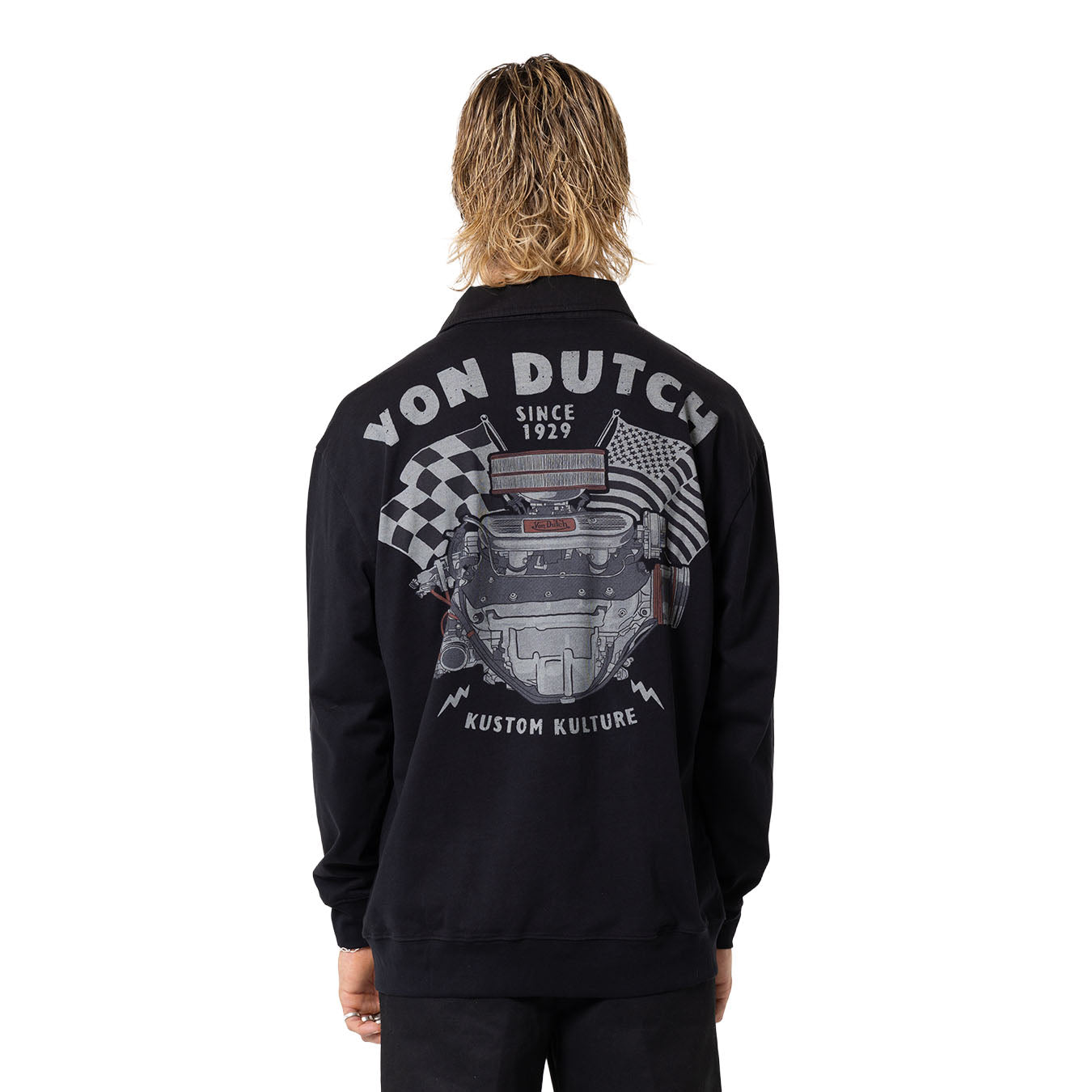 Kustom Kulture Polo Crewneck
