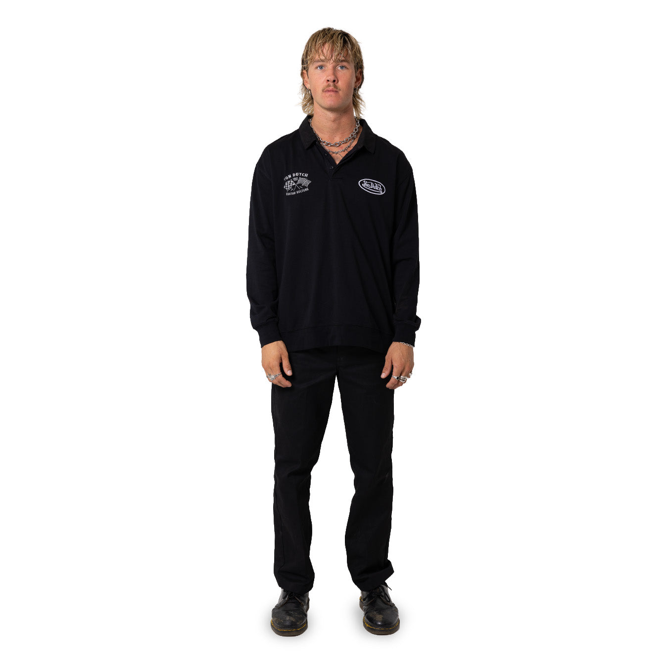 Kustom Kulture Polo Crewneck