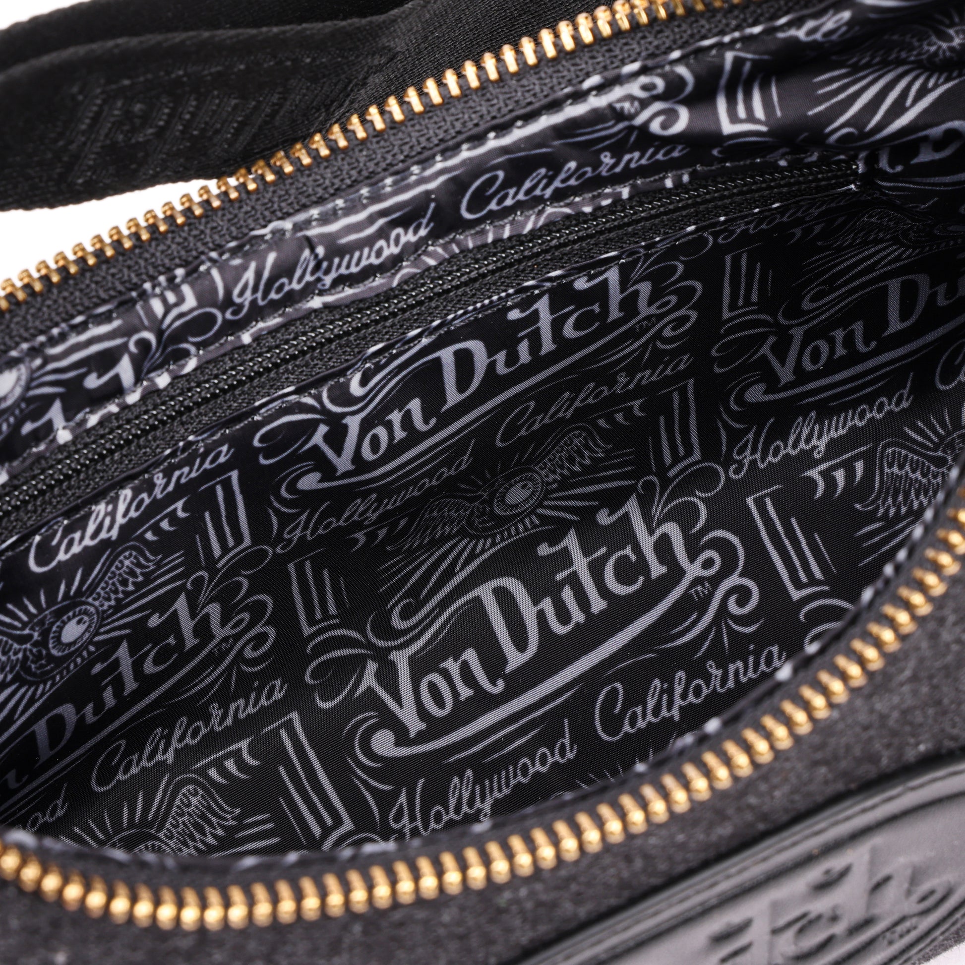 Amy Dirty Denim Dirty Black Shoulder Bag