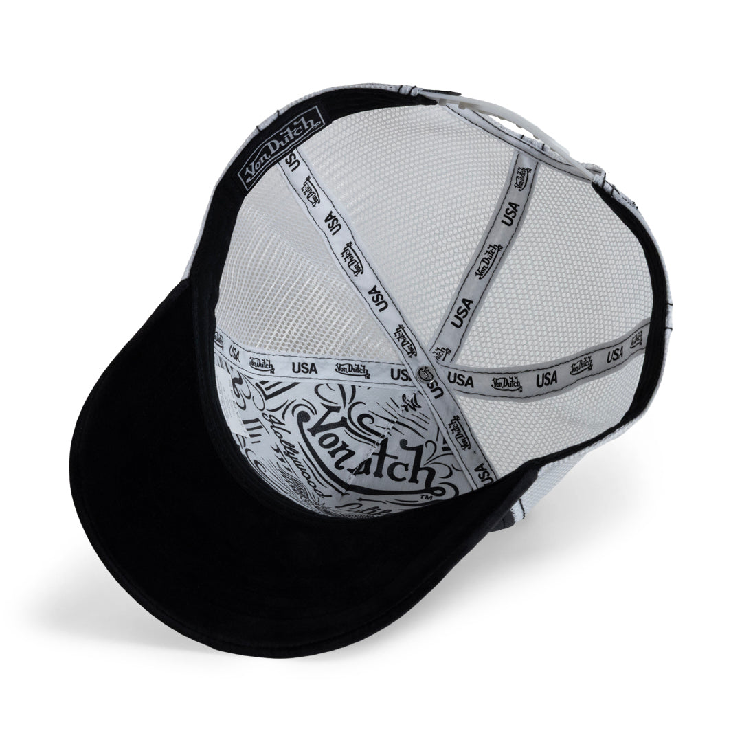 Velvet Originals Patch Black-White Trucker Hat