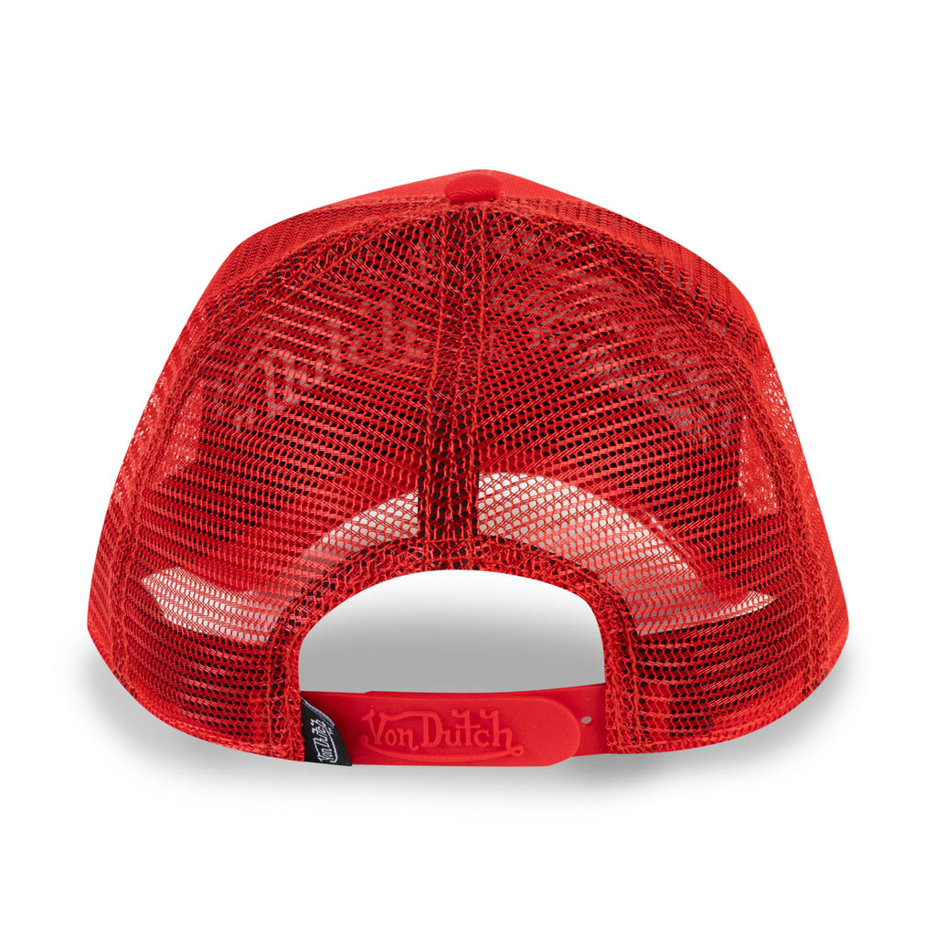 Twill Originals Patch Red Trucker Hat