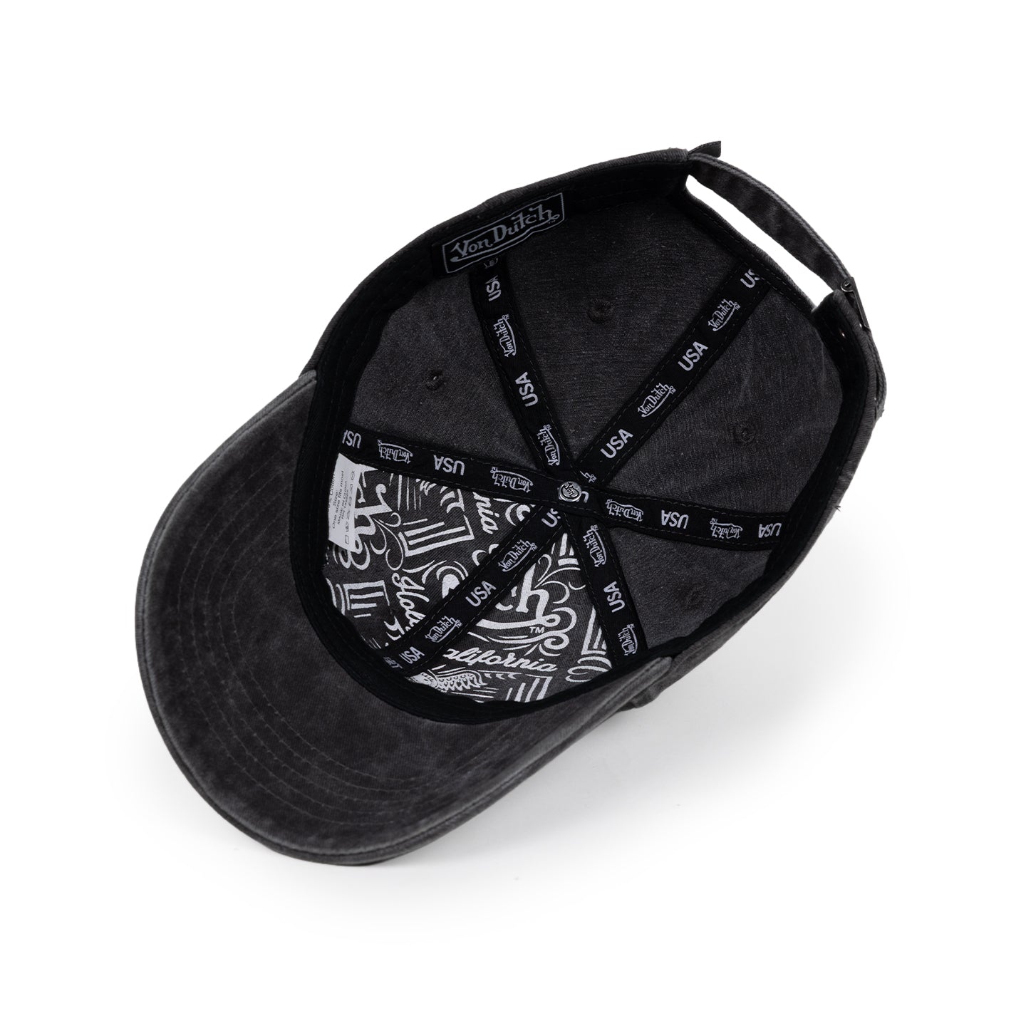 Small Oval Black Dad Cap