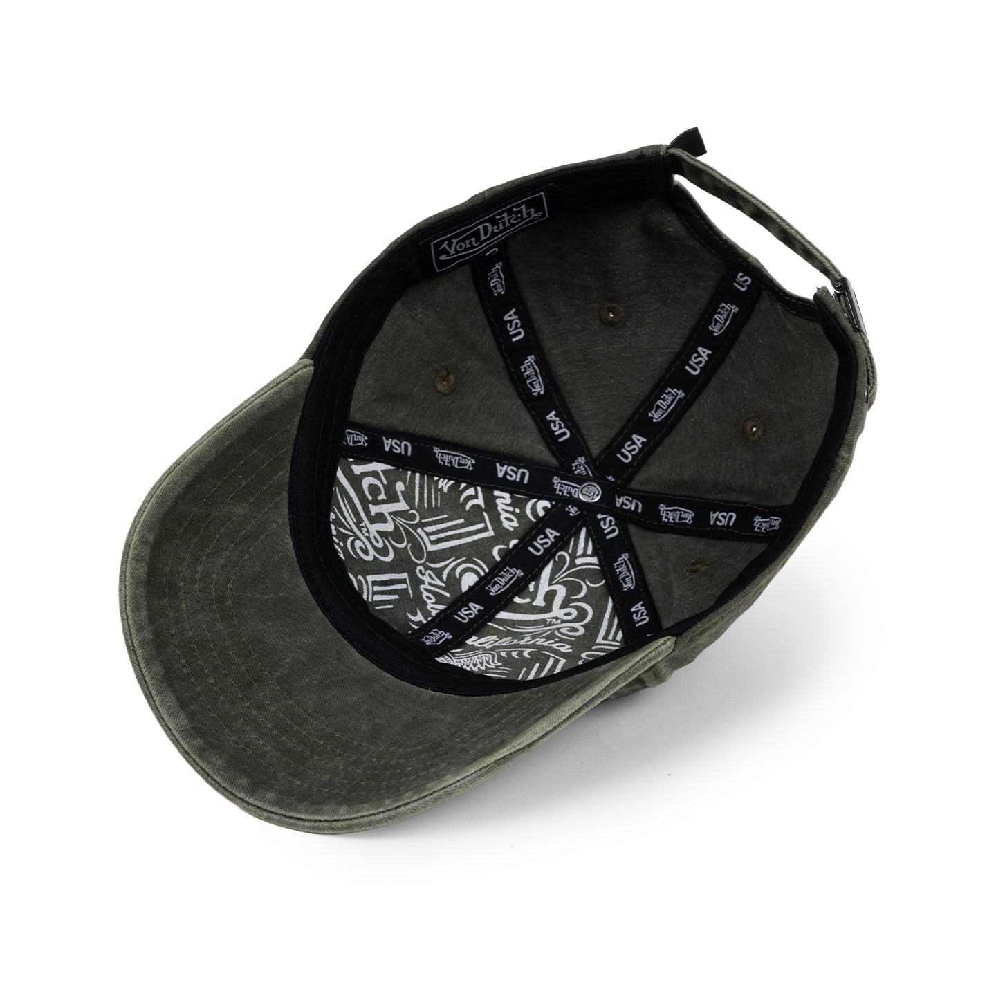 Small Oval Moss Dad Cap