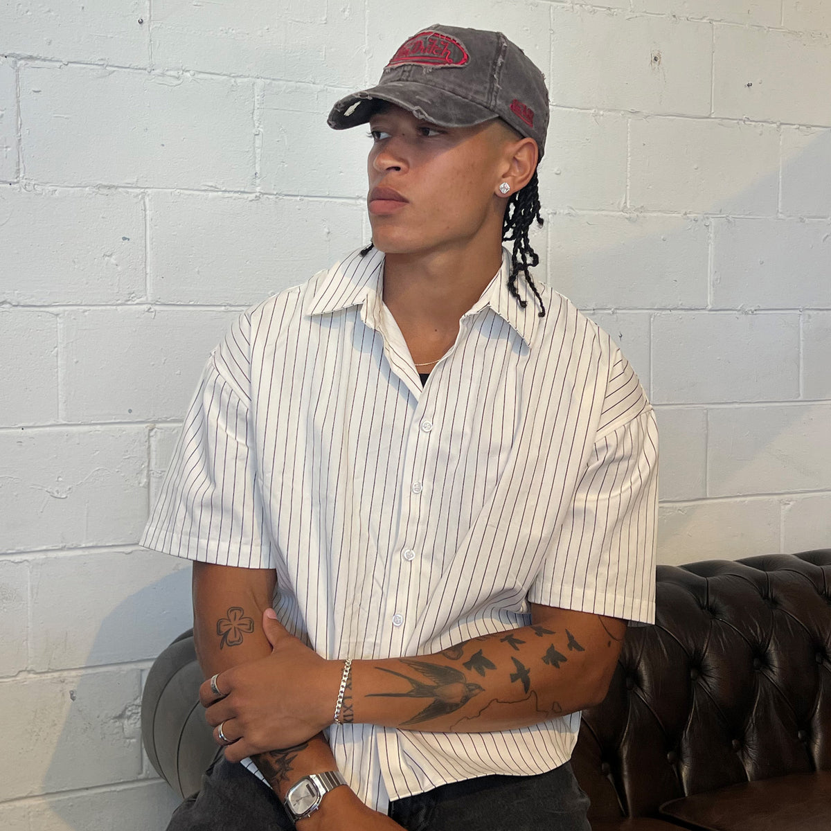 Overdye Wash Dad Cap Chocolate