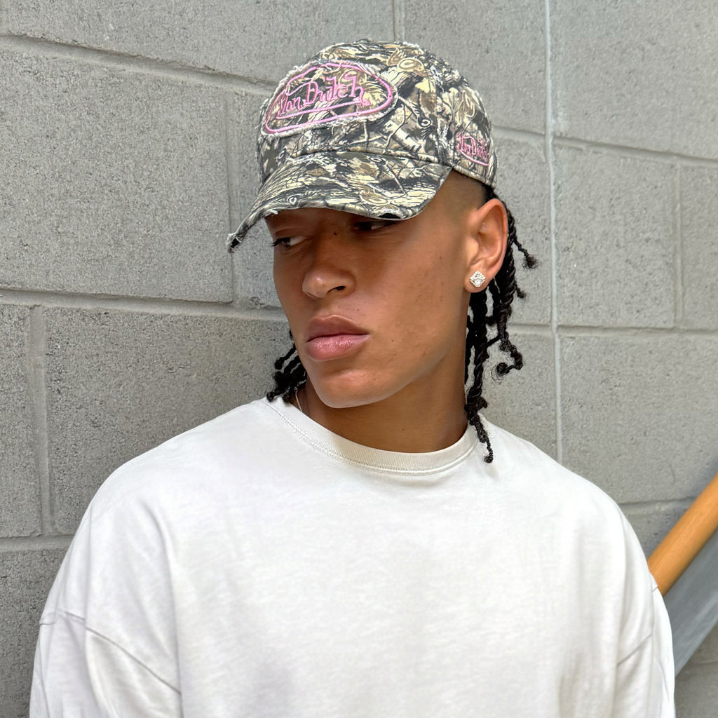 Eyecamo Destroyed Dad Cap Washed Camo