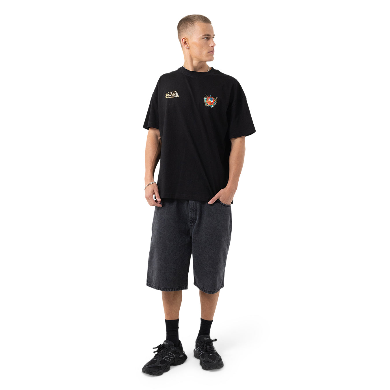 Flower Eye Oversized Tee