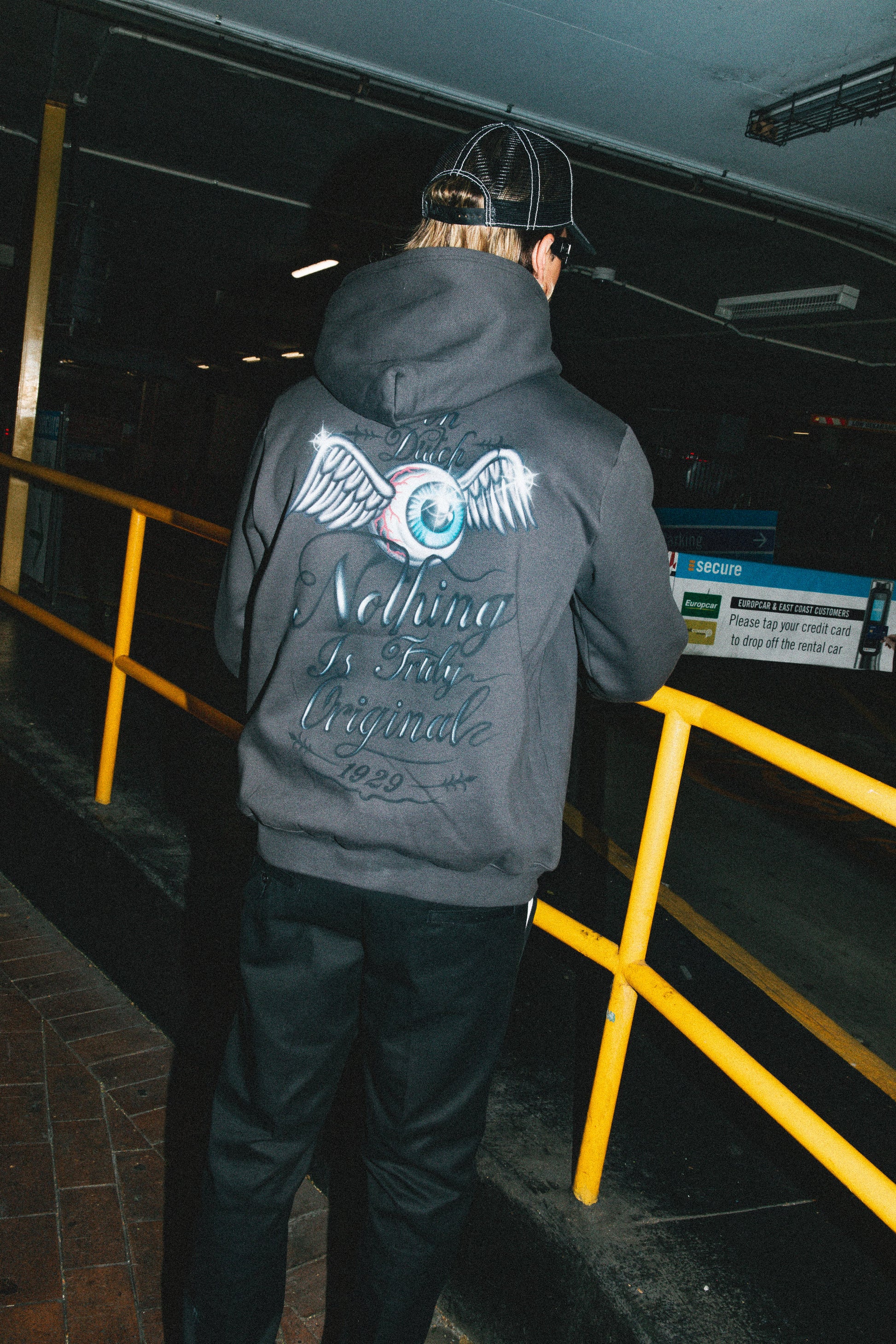 Flying Eye Oversized Hoodie