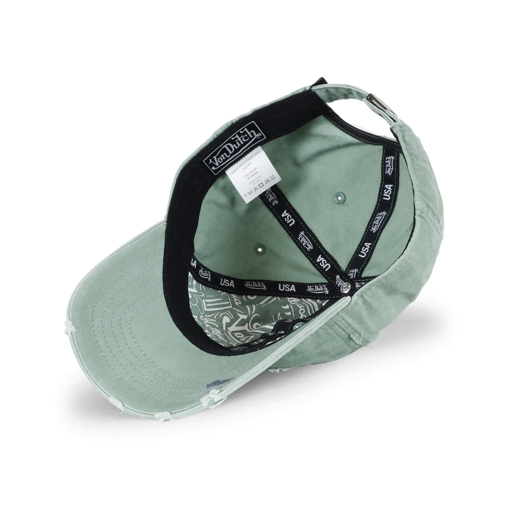 Chain Stitch Sage Dad Cap