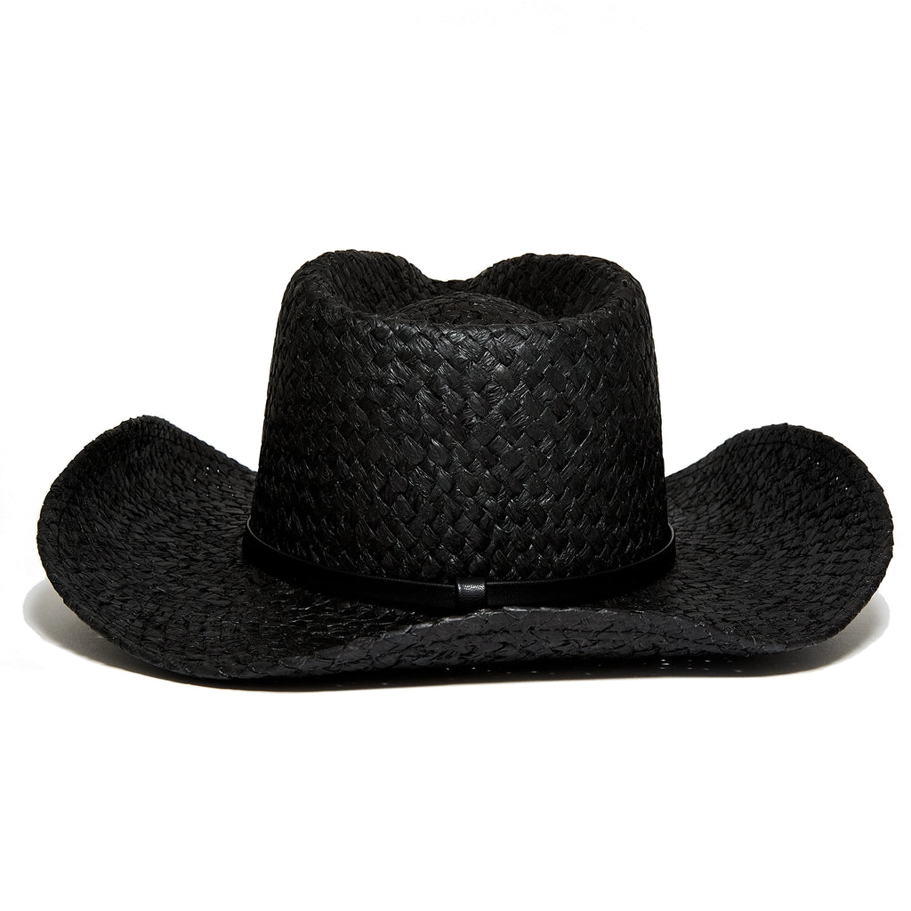 Patch Black & White Cowboy  Hat