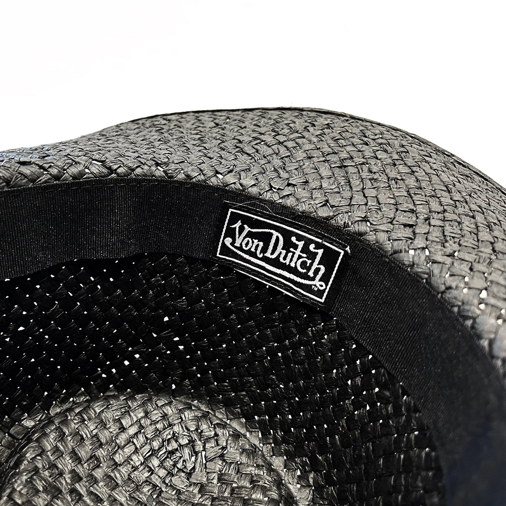 Patch Black & White Cowboy  Hat