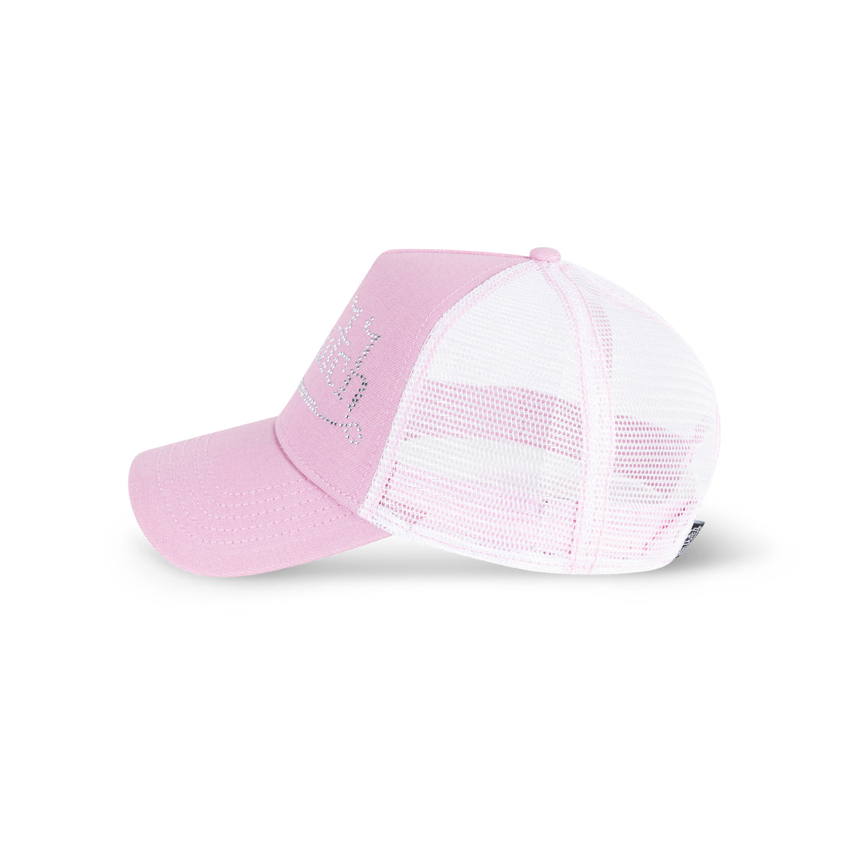 Diamonte Trucker Hat Pink