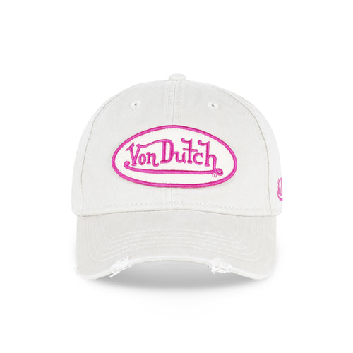 Oval Contrast Dad Cap Cold Beige