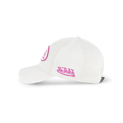 Oval Contrast Dad Cap Cold Beige