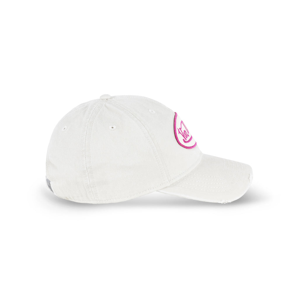 Oval Contrast Dad Cap Cold Beige