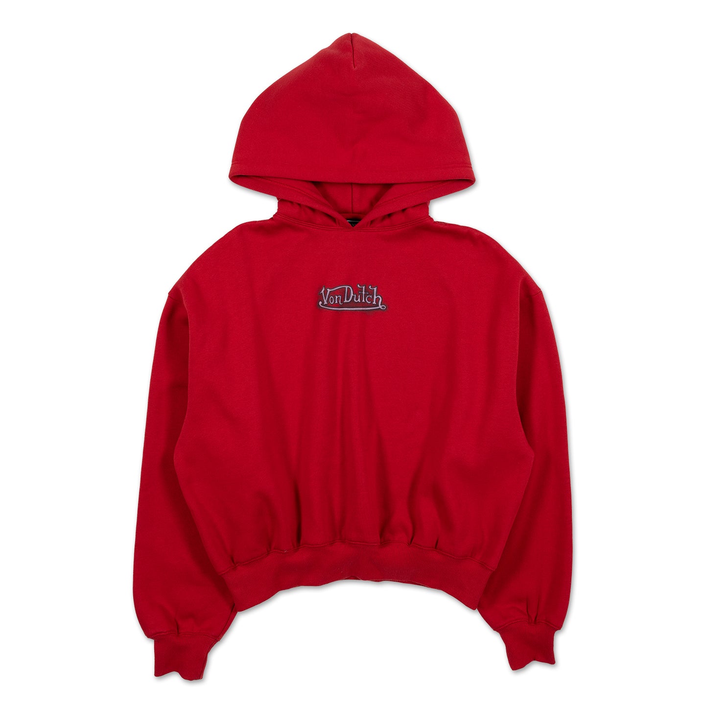 Flying Eye Oversized Cropped Hoodie