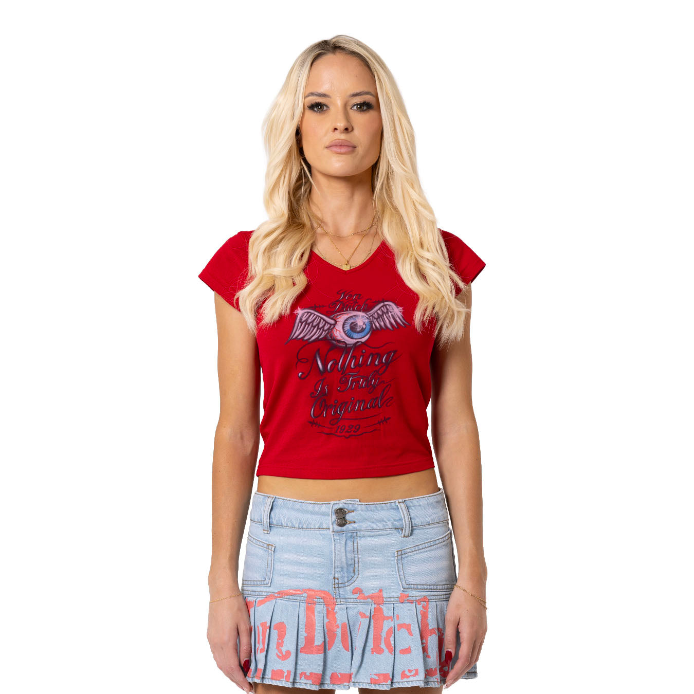 Nothing Is Truly Original Crop Tee