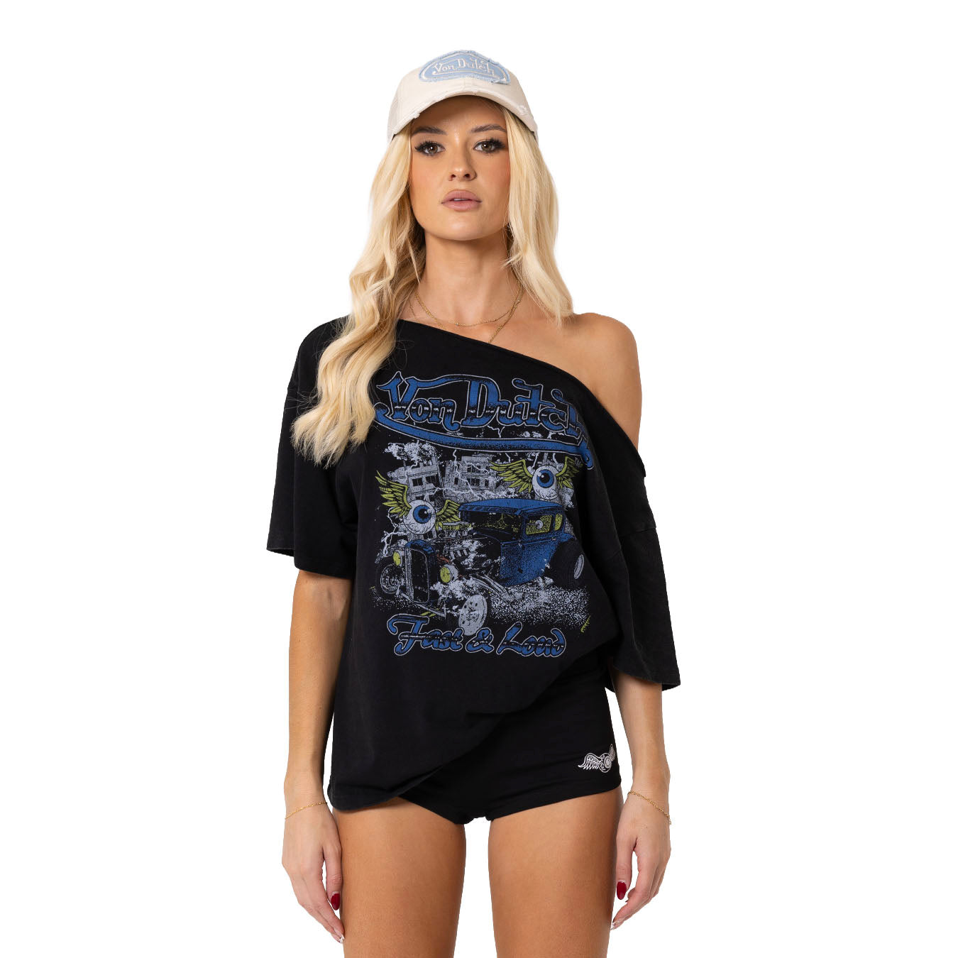 One Shoulder Slim Fit Tee